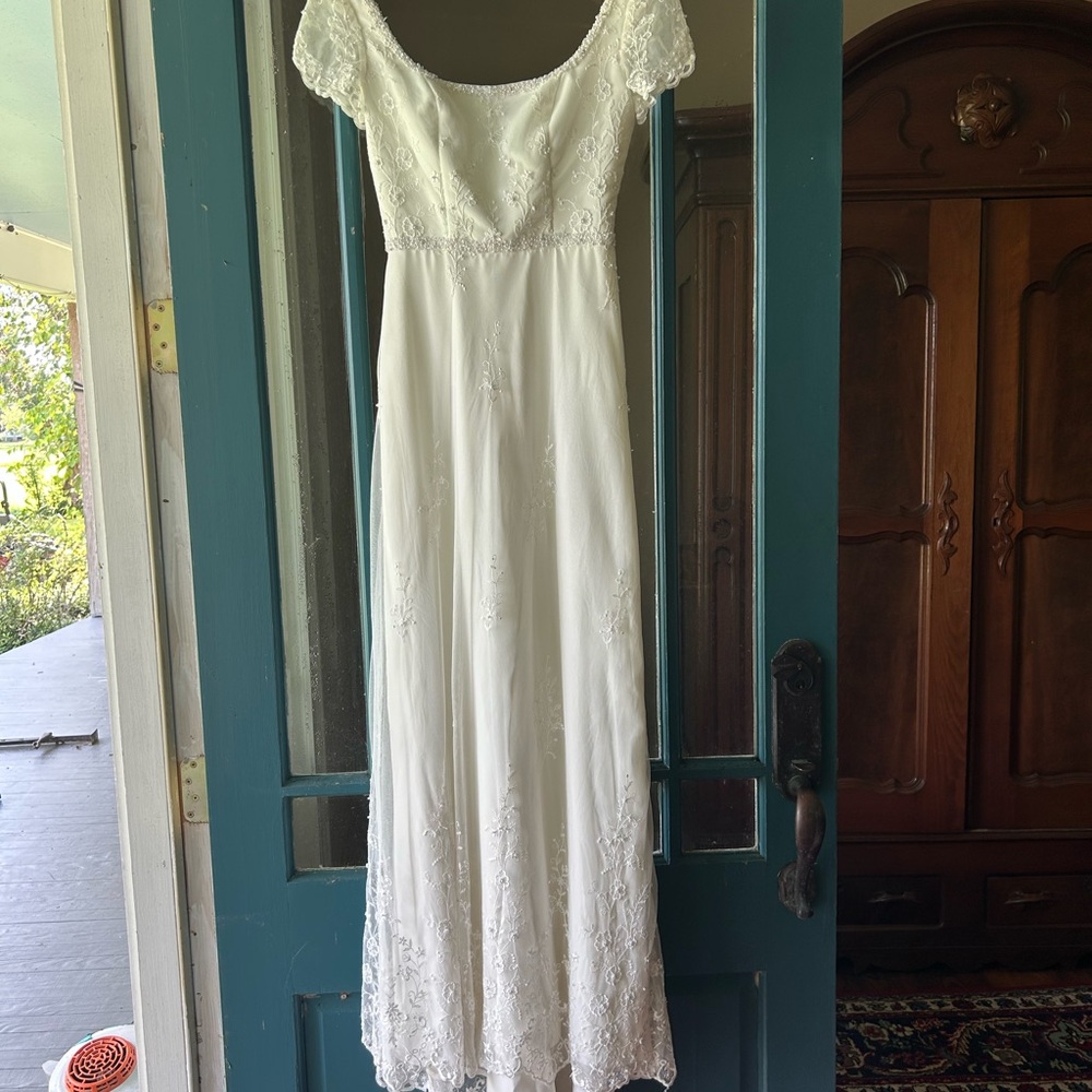 Christina Wu ivory wedding dress